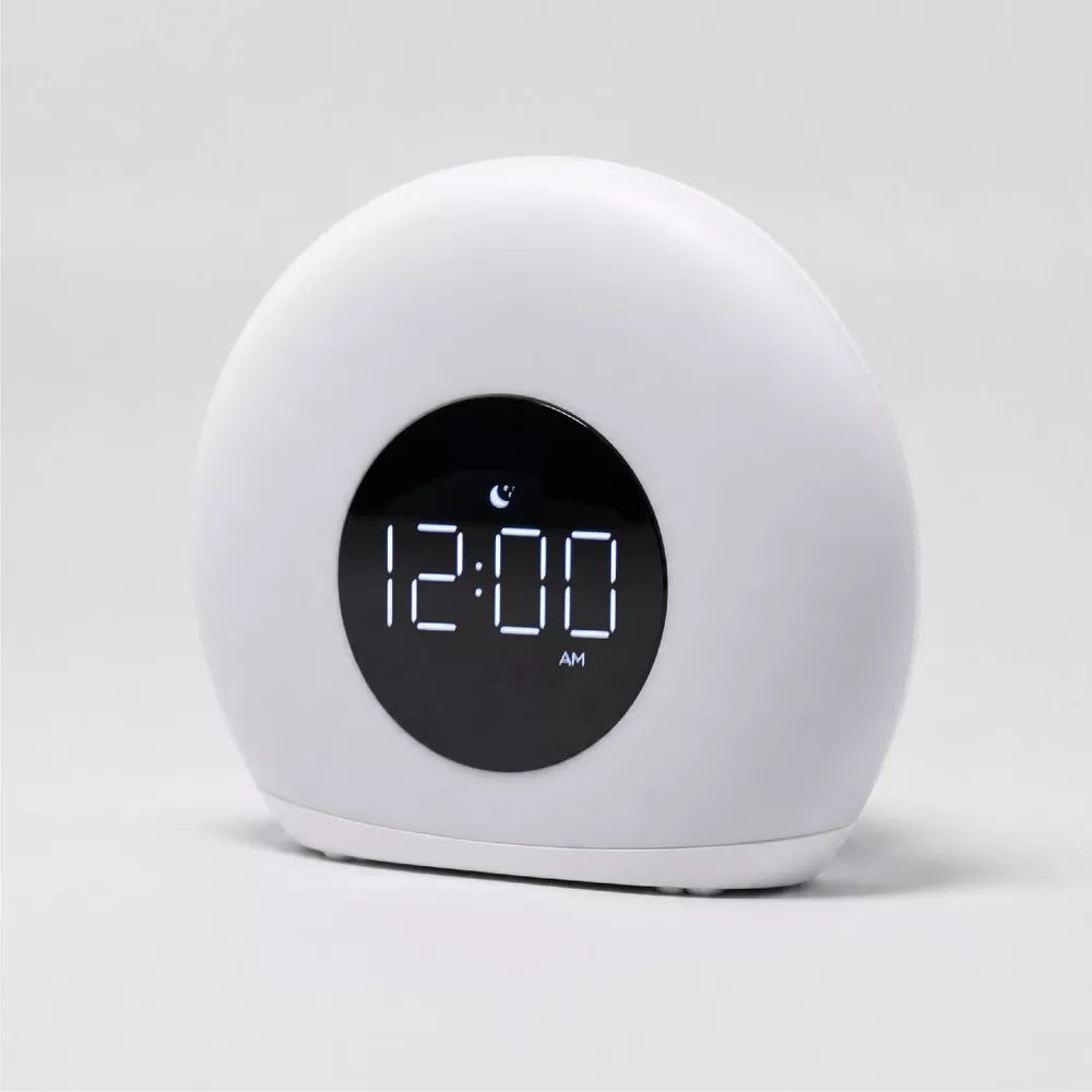 Digital Wake-Up Alarm Clock With Color Changing Night Light